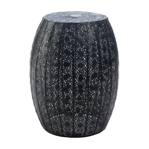 Other - BLACK MOROCCAN LACE STOOL